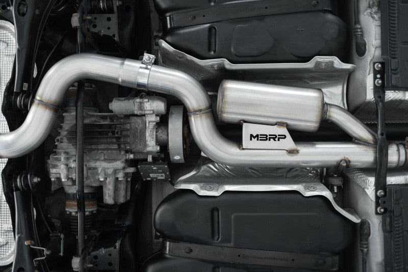 MBRP S4603304 15-19 VW Golf R 3in Cat Back Single Exit Exhaust Pro Series w/ Valve Delete - T304