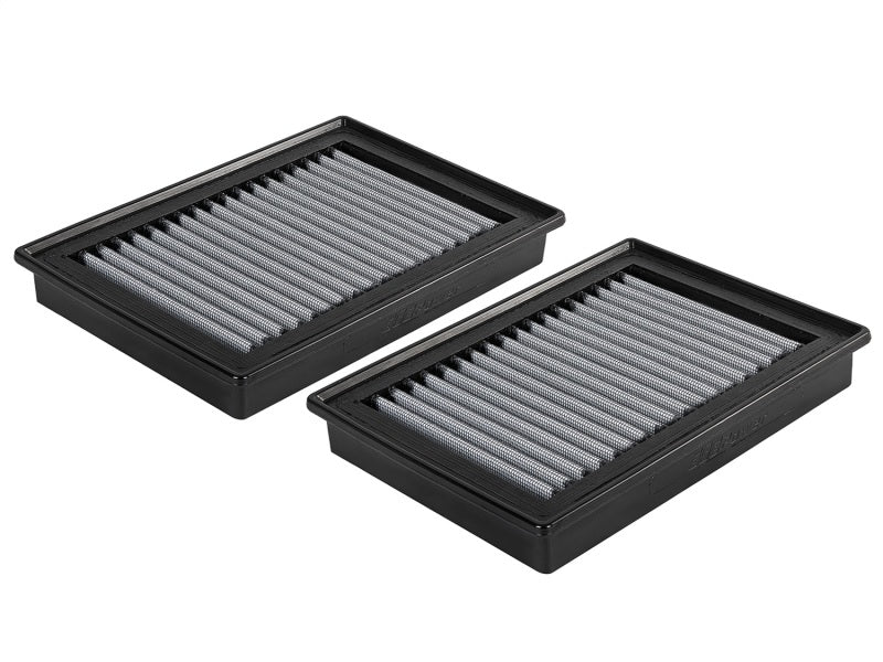 aFe 31-10271-MA Magnum FLOW Pro DRY S OE Replacement Filter (Pair) 2017 Infiniti Q60 V6 3.0 (tt)