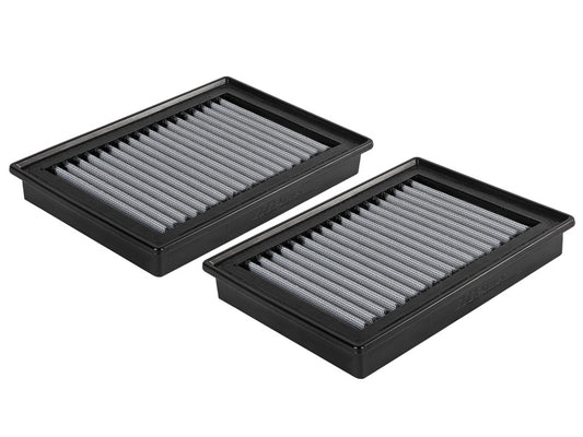 aFe 31-10271-MA Magnum FLOW Pro DRY S OE Replacement Filter (Pair) 2017 Infiniti Q60 V6 3.0 (tt)
