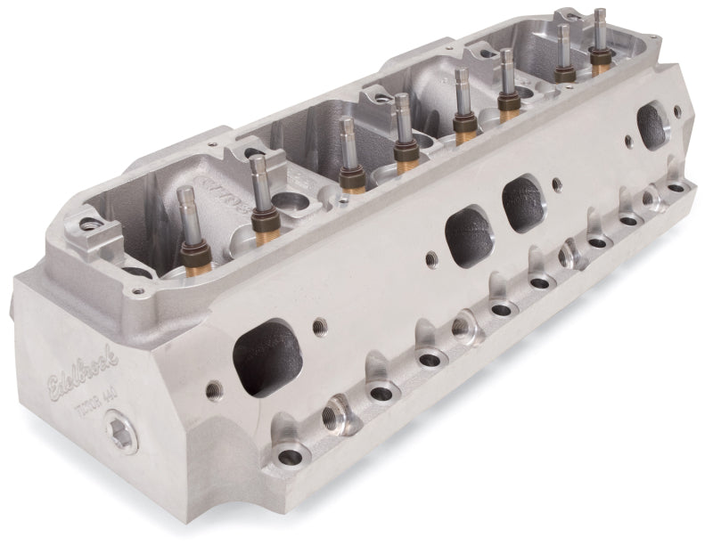 Edelbrock EDE77949 BBM Victor Cylinder Head - Max Wedge w/Valves