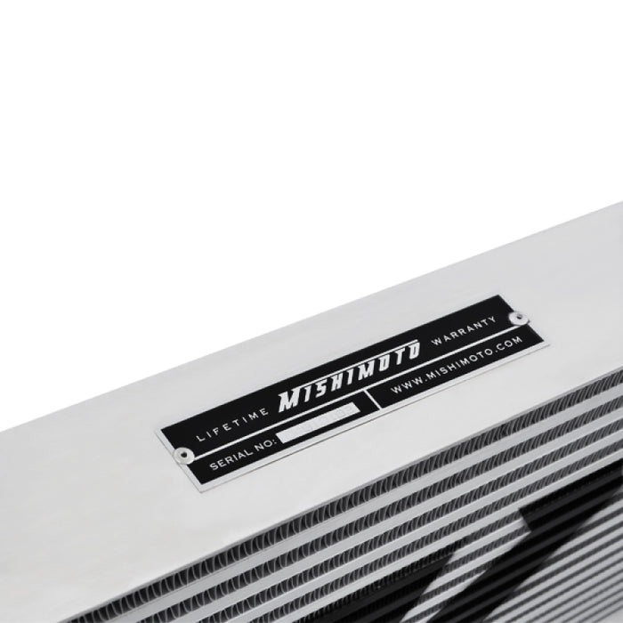 Mishimoto MMINT-US Universal Silver S Line Intercooler Overall Size: 31x12x3 Core Size: 23x12x3 Inlet / Outle