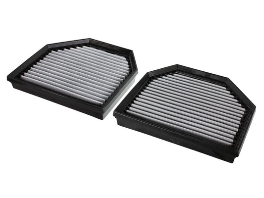 aFe 31-10238 MagnumFLOW OEM Replacement Air Filter PRO Dry S 2015 BMW M3/M4 (F80/F82) 3.0L S55 (tt) Qty. 2
