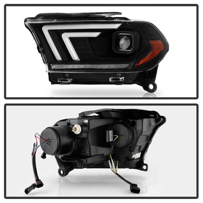 SPYDER 5088284 Spyder Dodge Durango 11-13 Halogen Model Only Projector Headlights - Black PRO-YD-DDU11SI-BK