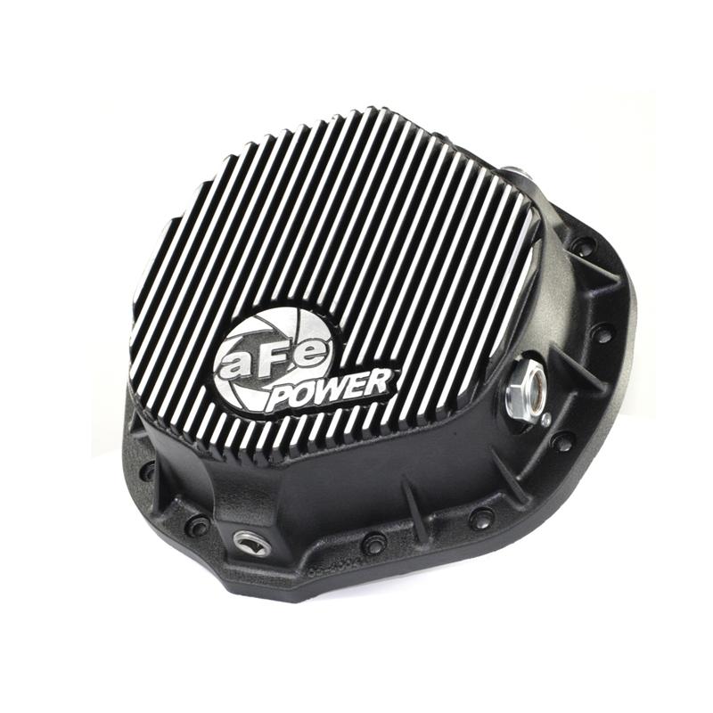 aFe 46-70030 Rear Differential Cover (Raw; Street Series); Dodge Diesel Trucks 94-02 L6-5.9L (td)
