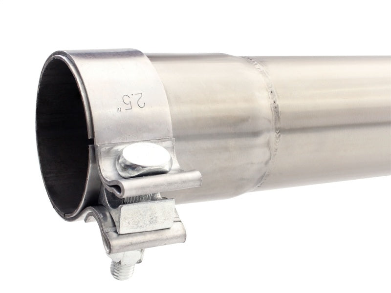 aFe 49-48057 MACHForce XP 2-1/2in SS-409 Cat-Back Exhausts w/ 18in Muffler 07-17 Jeep Wrangler V6-3.6L