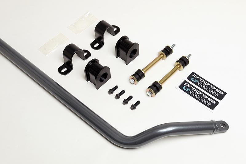 Progress LT 21.0460.060 Progress Tech LT 99-06 Chevy Silverado 2500 4WD / GMC Sierra 1500 4WD Front Sway Bar (35mm) - Gray