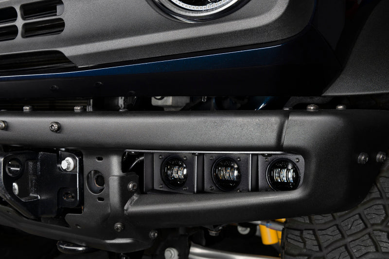 ORACLE Lighting 5890-001 21-22 Ford Bronco Triple LED Fog Light Kit for Steel Bumper - White