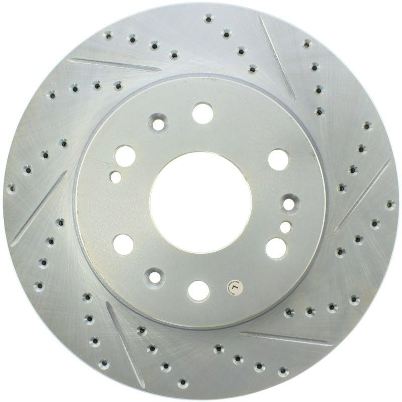 Stoptech 227.66057L StopTech Select Sport 07-11 GM Silverado 1500 Slotted and Drilled Left Front Rotor