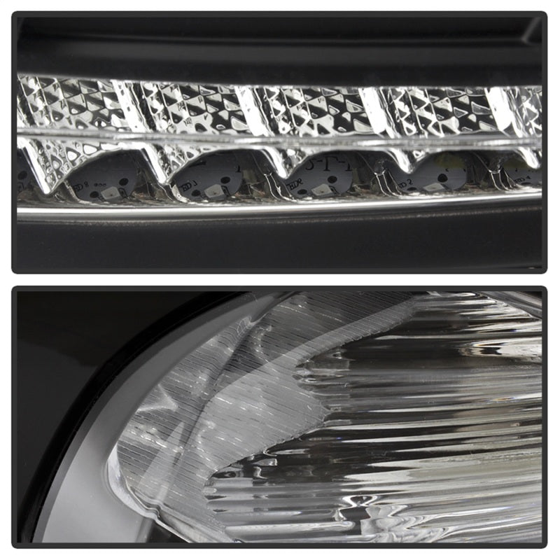 SPYDER 5085719 Spyder 15-17 Ford Focus Hatchback LED Tail Lights w/Indicator/Reverse - Black (ALT-YD-FF155D-LED-BK)