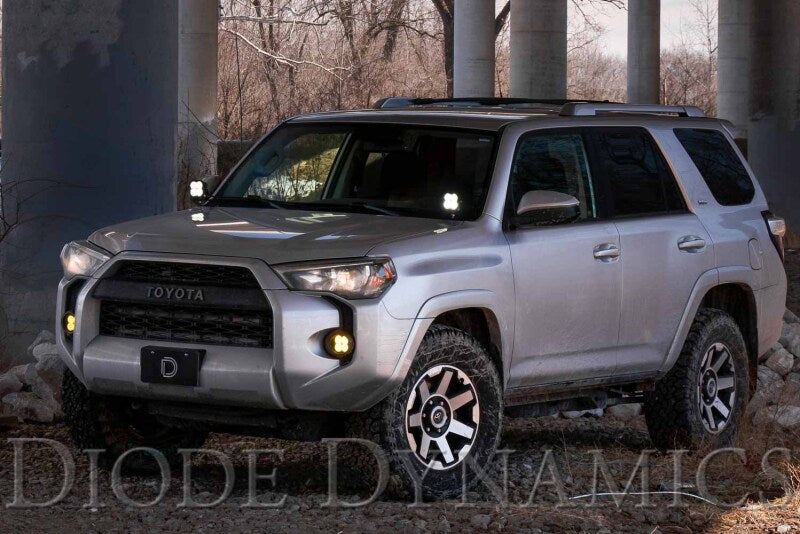 Diode Dynamics DD6749 10-21 Toyota 4Runner SS3 LED Ditch Light Kit - Yellow Pro Combo