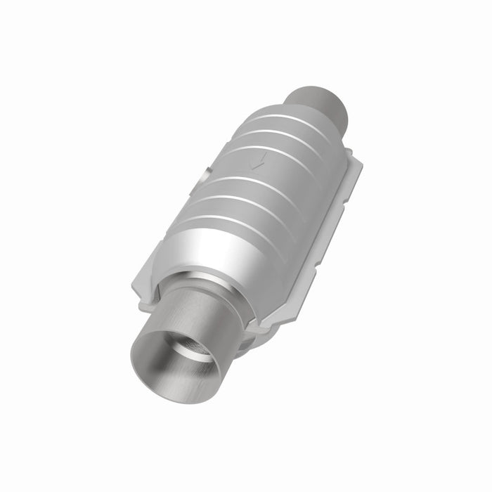 Magnaflow 51354 MagnaFlow Conv Univ 2in Inlet/Outlet Center/Center Round 11in Body L x 5.125in W x 15in Overall L