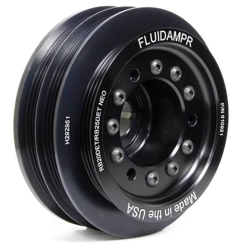 Fluidampr 610921 Nissan RB20DET/RB25DET NEO Phase-1 BNR32 GT-R Steel Internally Balanced Damper