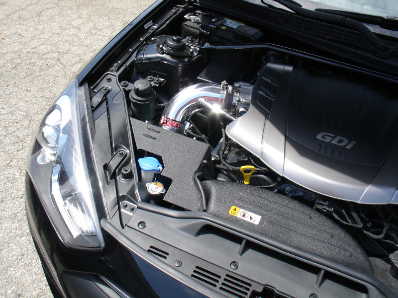 Injen SP1392BLK 13 Hyundai Genesis Coupe 3.8L V6 Black Short RAM Intake w/ Heat Shield & Cover
