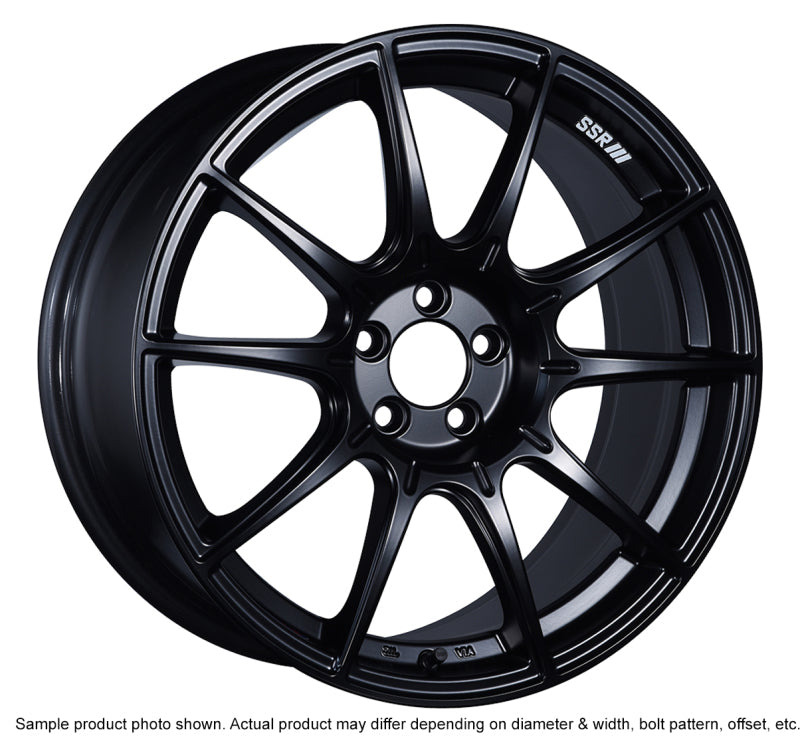 SSR XA19950+3805HMB GTX01 19x9.5 5x120 38mm Offset Flat Black Wheel