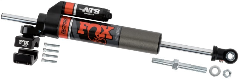 FOX 983-02-145 Fox 2007+ Jeep JK 2.0 Factory Series ATS Steering Stabilizer 22.15in Ext L - Orange Heritage Logo