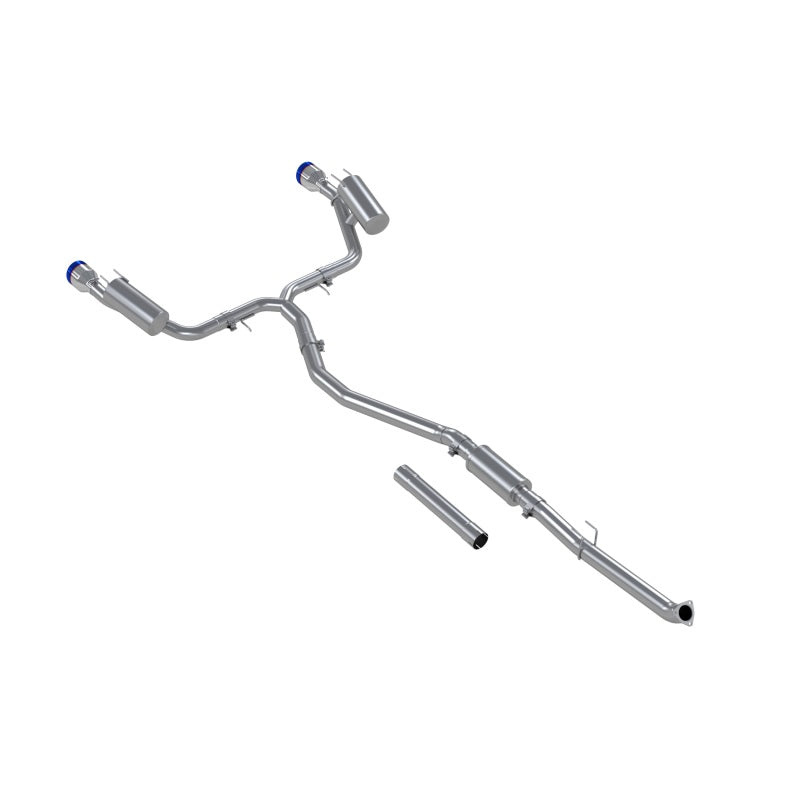 MBRP S49033BE 22-24 Honda Civic SI 1.5L T304 SS 3in Cat-Back Exhaust 2.5in Dual Split Rear w/ Burnt End Tips