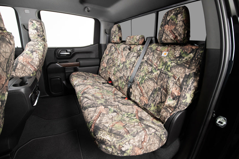 Covercraft SSC3492CAMB 19-24 Chevrolet Silverado Carhartt Camo SeatSaverFront Row Seat Covers - Mossy Oak
