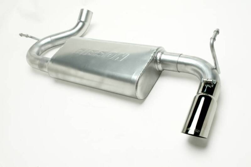 Gibson 617301 07-17 Jeep Wrangler 3.6L Unlimited/ 07-11 Wrangler 3.8L Cat-Back Exhuast - Stainless
