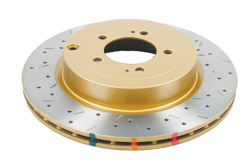 DBA DBA42225XS 08+ EVO X Rear Drilled & Slotted 4000 Series Rotor