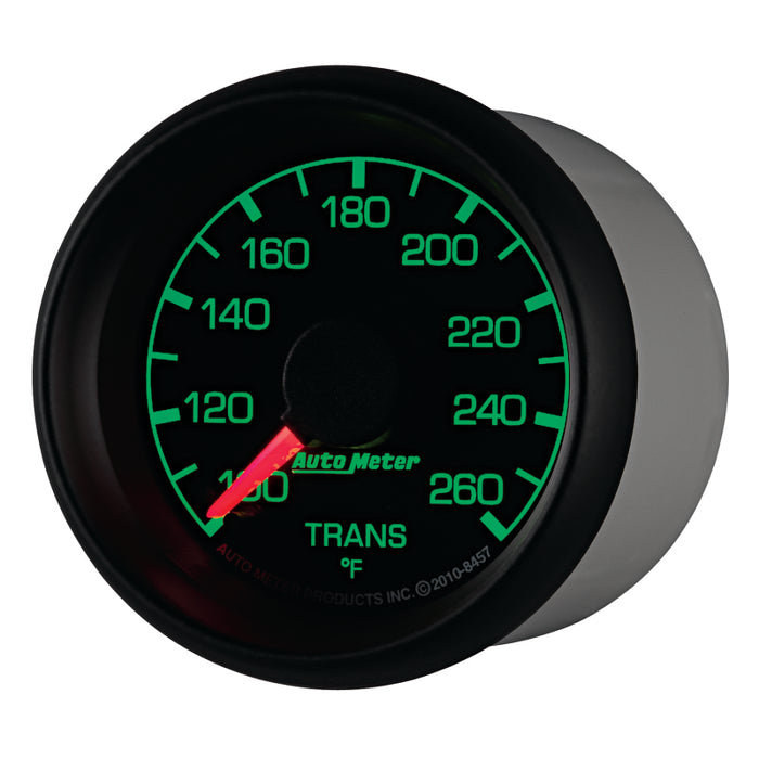 AutoMeter 8457 Autometer Factory Match Ford 52.4mm Full Sweep Electronic 100-260 Deg F Transmission Temp Gauge