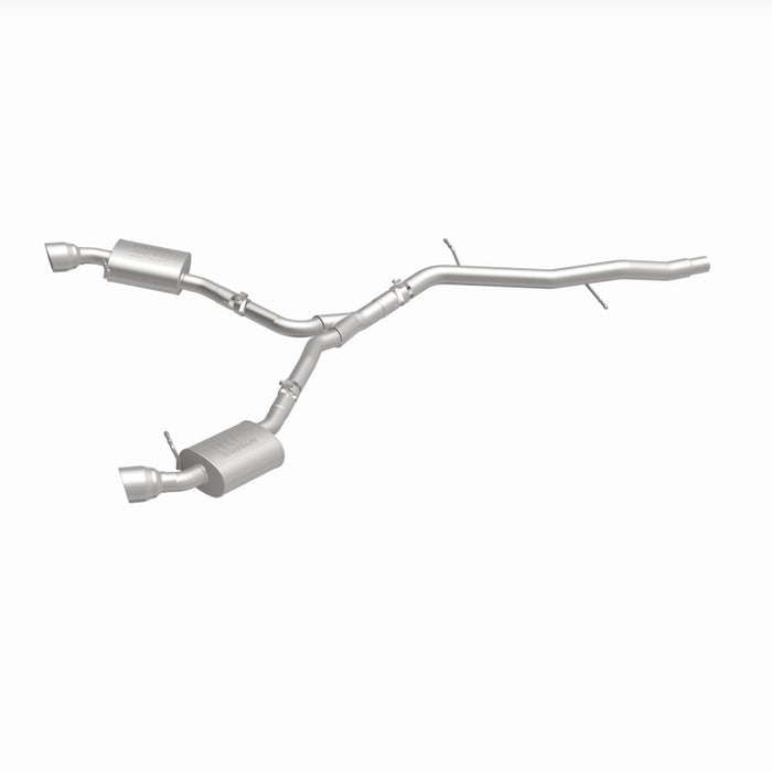 Magnaflow 19390 MagnaFlow 18-19 Audi A5 Dual Exit Polished Stainless CatBack Exhaust - 3in Main Piping Diameter