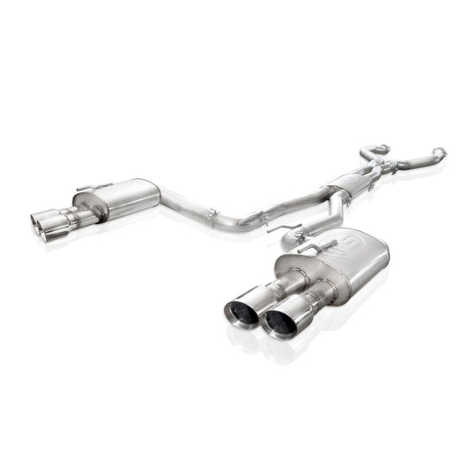 Stainless Works PG8CBFC 2008-09 Pontiac G8 GT 3in Catback Systemt X-Pipe Turbo Chambered Muffler 3.5in Tips