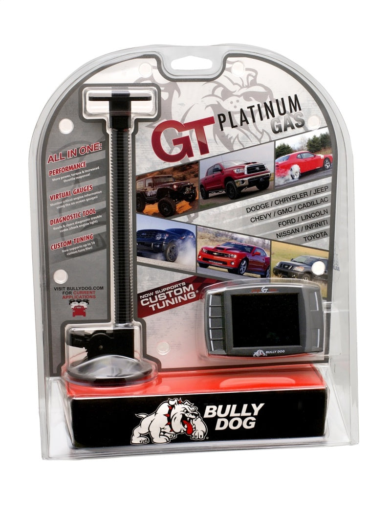 Bully Dog 40417 Triple Dog Platinum GT Gas Tuner and Gauge