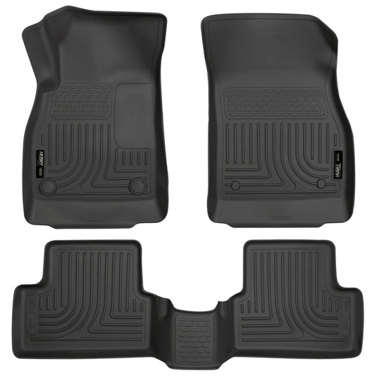 Husky Liners 98161 11-12 Chevrolet Cruze WeatherBeater Combo Black Floor Liners
