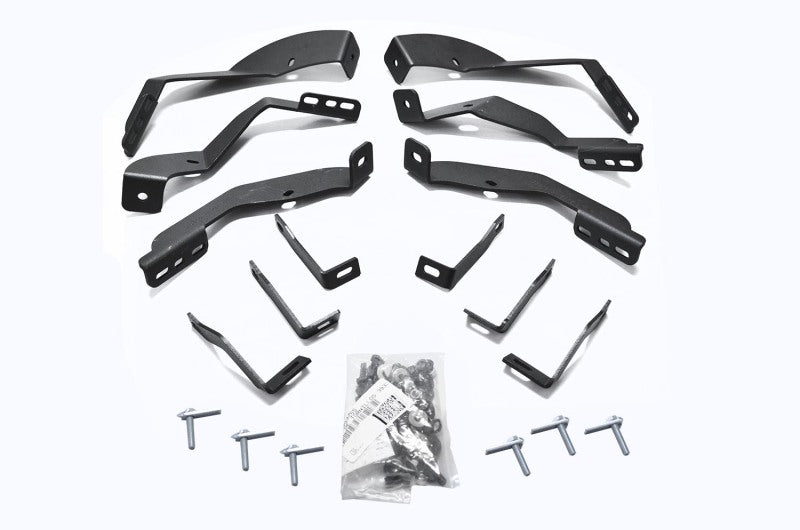 Go Rhino 6840425 15-19 Chevrolet Silverado 2500HD/3500HD Brackets for OE Xtreme Cab Length SideSteps
