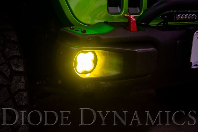 Diode Dynamics DD6697 SS3 LED Pod Max Type MR Kit - Yellow SAE Fog