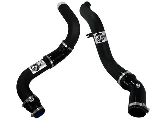 aFe 46-20174-B Bladerunner 3in Black Intercooler Hot and Cold Side Tubes 14-15 Dodge RAM 1500 EcoDiesel V6 3.0L