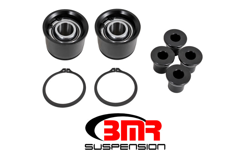 BMR Suspension BK055 BMR 15-17 S550 Mustang Premium Rear Lower Control Arm Bearing Kit - Black