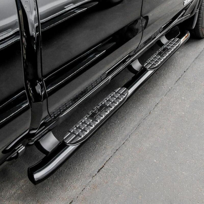 Westin 21-24125 19-20 Chevrolet/GMC Silverado/Sierra 1500 Double Cab PRO TRAXX 4 Oval Nerf Step Bars - Black