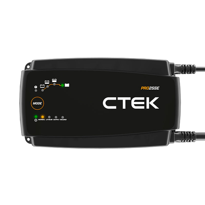 CTEK 40-327 PRO25SE Battery Charger - 50-60 Hz - 12V - 19.6ft Extended Charging Cable