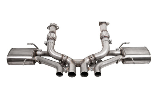 CORSA Performance 21111 Corsa 23-25 Chevrolet Corvette C8 Z06 3in Valved Cat-Back Exhaust Muffler System (ReUses Stock Tips)