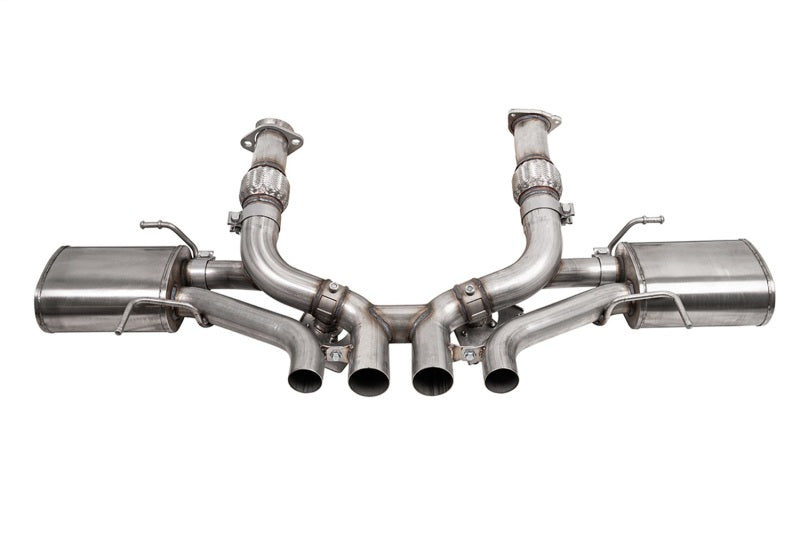 CORSA Performance 21111 Corsa 23-25 Chevrolet Corvette C8 Z06 3in Valved Cat-Back Exhaust Muffler System (ReUses Stock Tips)