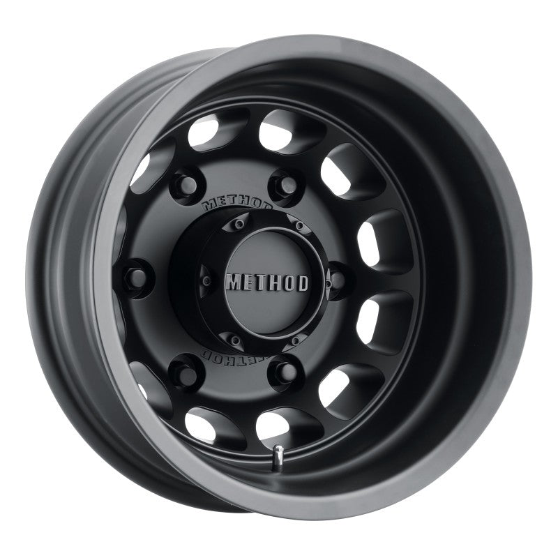 Method Wheels MR901660685134N Method MR901 - REAR 16x6 -134mm Offset 6x180 138.9mm CB Matte Black Wheel