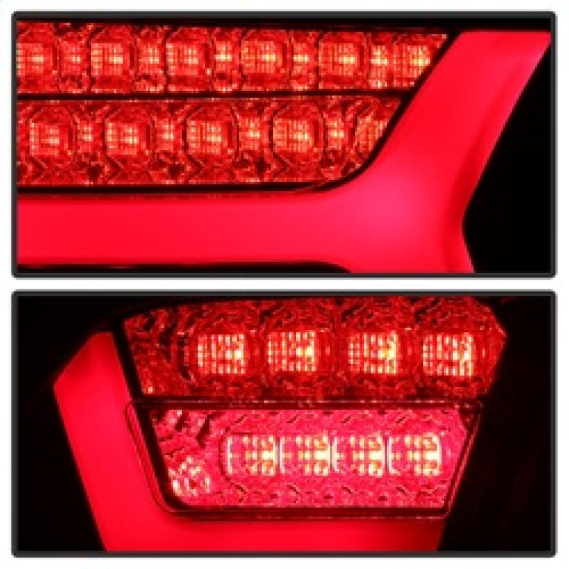 SPYDER 5085160 Spyder 09-12 Audi A6 LED Tail Lights - Black (ALT-YD-AA609-LED-BK)