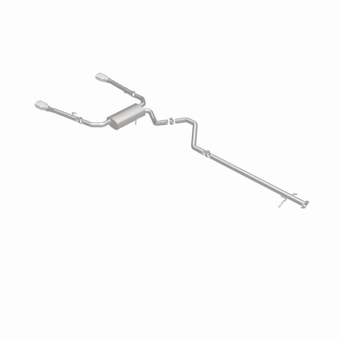 Magnaflow 15181 MagnaFlow 13 Dodge Dart L4 1.4L T/C Dual Split Rear Exit Stainless Cat Back Perf Exhaust
