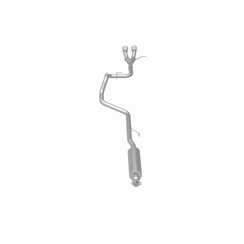 Magnaflow 15215 MagnaFlow 13 Hyundai Veloster 1.6L Turbo Dual Center Rear Exit Stainless Cat Back Perf Exhaust