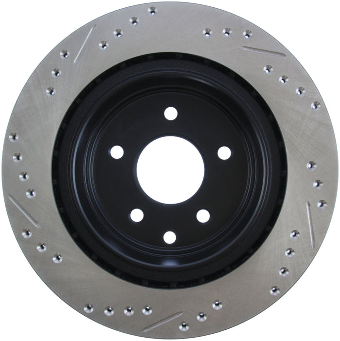 Stoptech 127.42088L StopTech 06-07 350Z / 05-07 G35 / 06-07 G35X SportStop Slotted & Drilled Rear Left Rotor