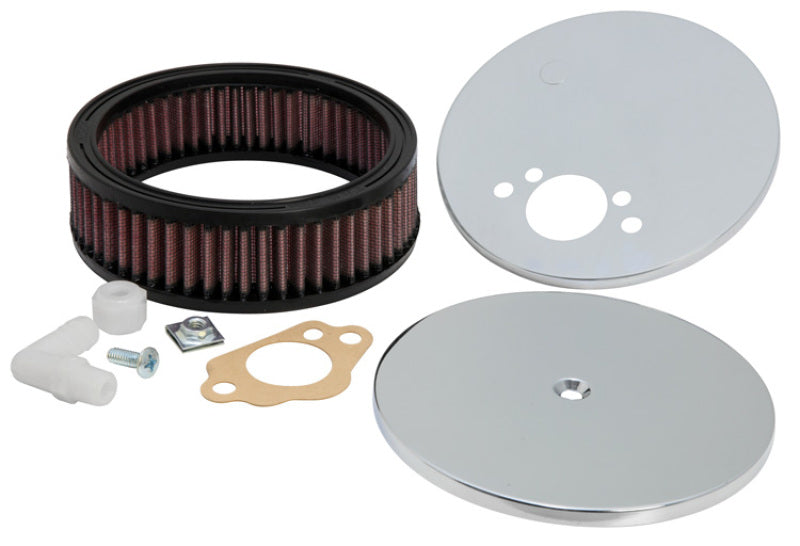 K&N Engineering 56-1630 K&N Custom Round Racing Assembly Red 5.875in OD x1.313in ID x 1.813in Height