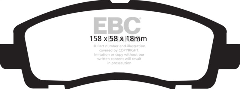 EBC DP41753R 09-14 Acura TL 3.5 Yellowstuff Front Brake Pads