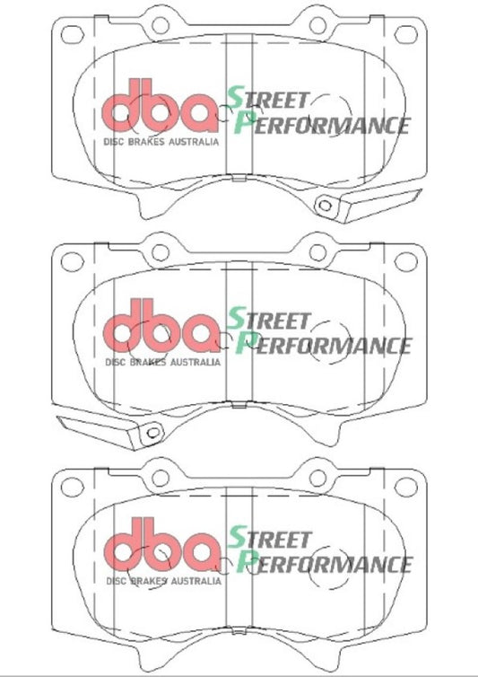 DBA DB1482SP 11-16 Toyota FJ Cruiser (GSJ15R) SP Performance Front Brake Pads