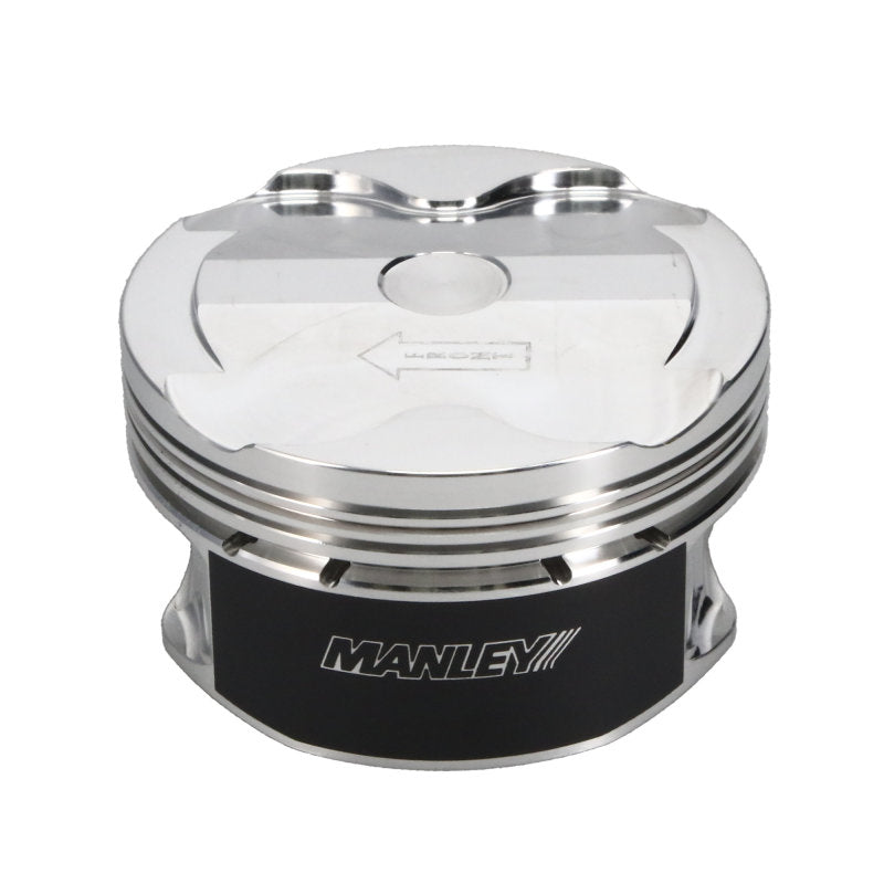 Manley Performance 595838C-8 Manley 2018+ Ford Coyote 5.0L DOHC +1cc Dish 3.700in Bore 11:1 CR Platinum Piston Set