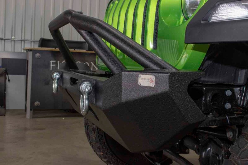 Fishbone Offroad FB22088 2018+ Jeep Wrangler JL Mid-Width Winch Front Bumper