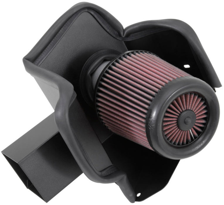K&N Engineering 69-7064TS K&N 69 Series Typhoon Performance Intake Kit - Silver for 13-14 Nissan Altima 2.5L L4