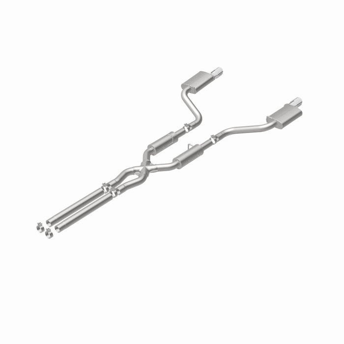Magnaflow 15494 MagnaFlow 11-12 Dodge Charger SRT-8 Hemi Dual Split Rear Exit Stainless Cat-Back Performance Exhaust