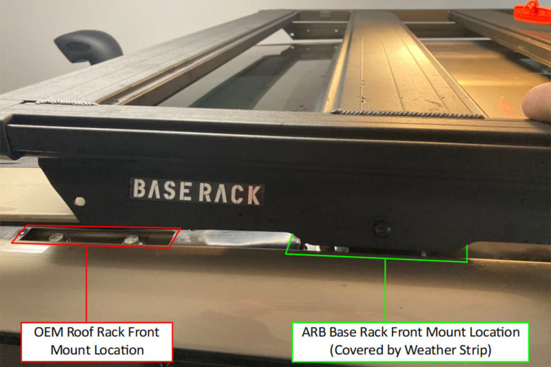 ARB 17913010 ARB Roof Rack & Barrier Components