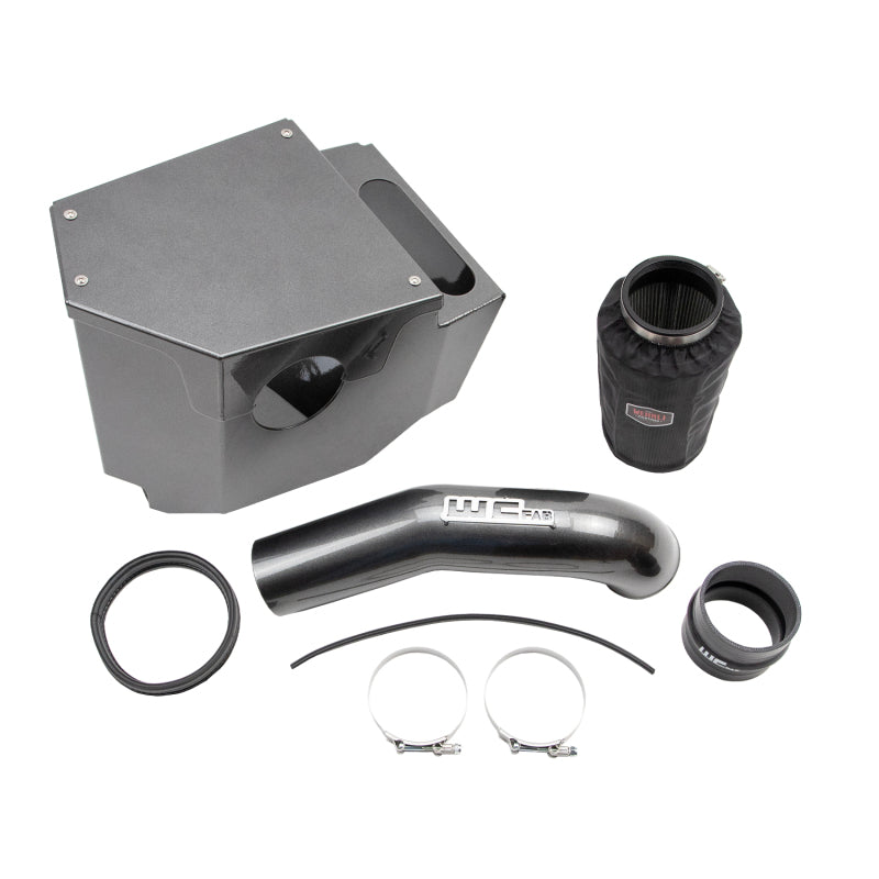 Wehrli WCF100702-GW 20-24 Chevrolet 6.6L L5P Duramax 4in Intake Kit - Gloss White